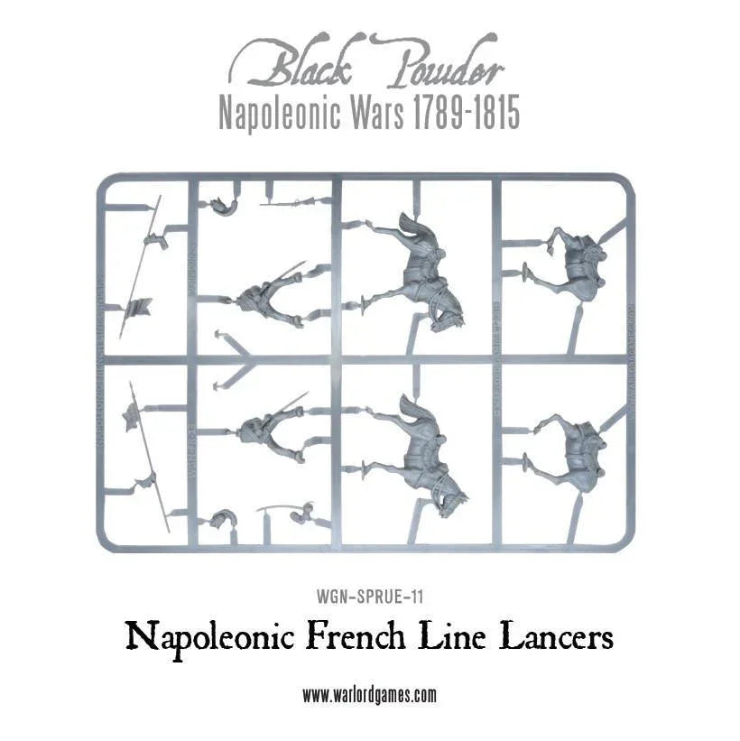 Black Powder - Napoleonic French Line Lancers Sprue
