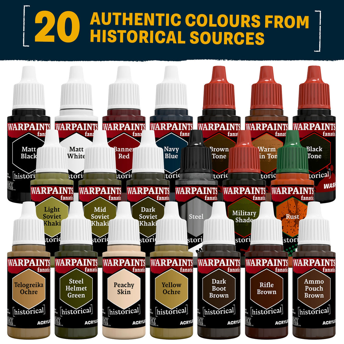 The Army Painter - Historical: World War II Soviet Union Paint Set - Pre-Order