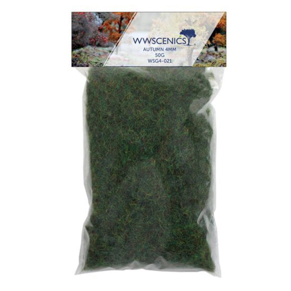 PECO WWS 4MM AUTUMN STATIC GRASS REFILL 50G