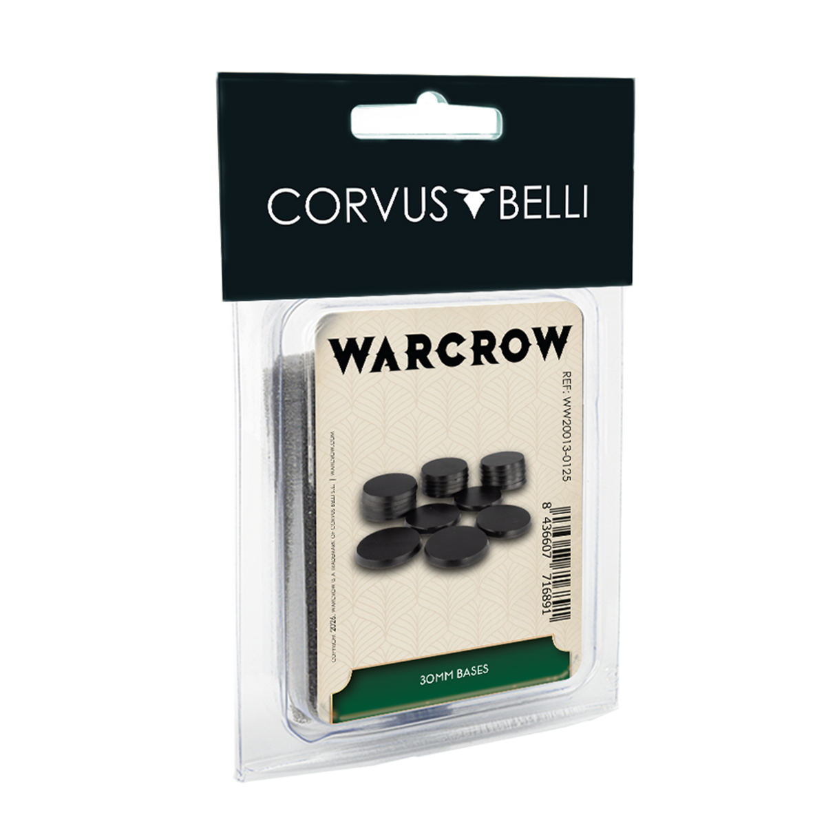 Warcrow: Bases: 30mm Bases - Pre-Order