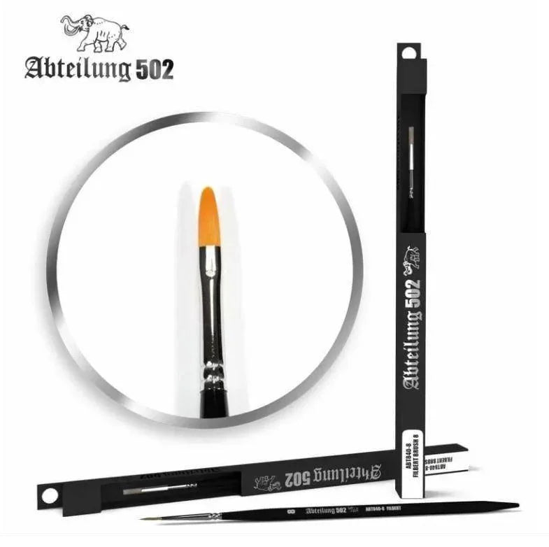 Abteilung 502 Deluxe Brushes - Filbert Brush 8 - Gap Games