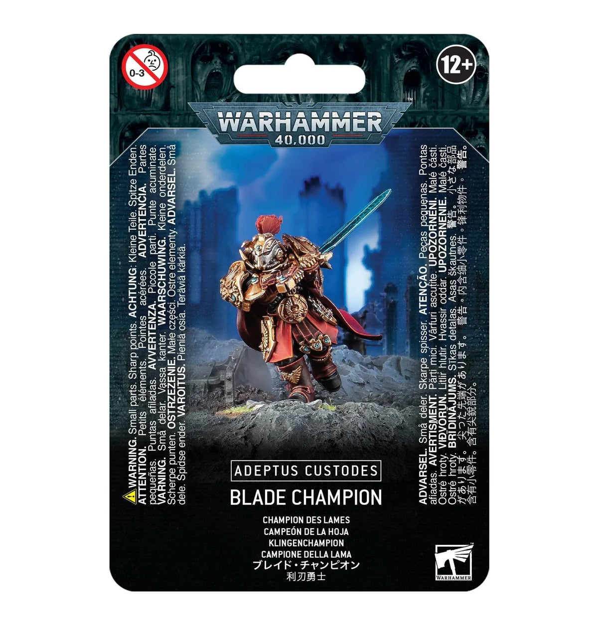 Adeptus Custodes: Blade Champion - Gap Games