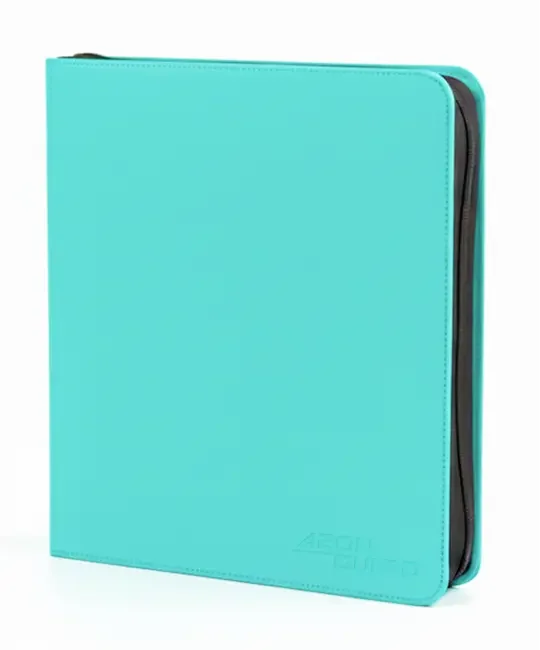 Aeon Guard Teal 12 Pocket Zip Binder - 480 Card Slots