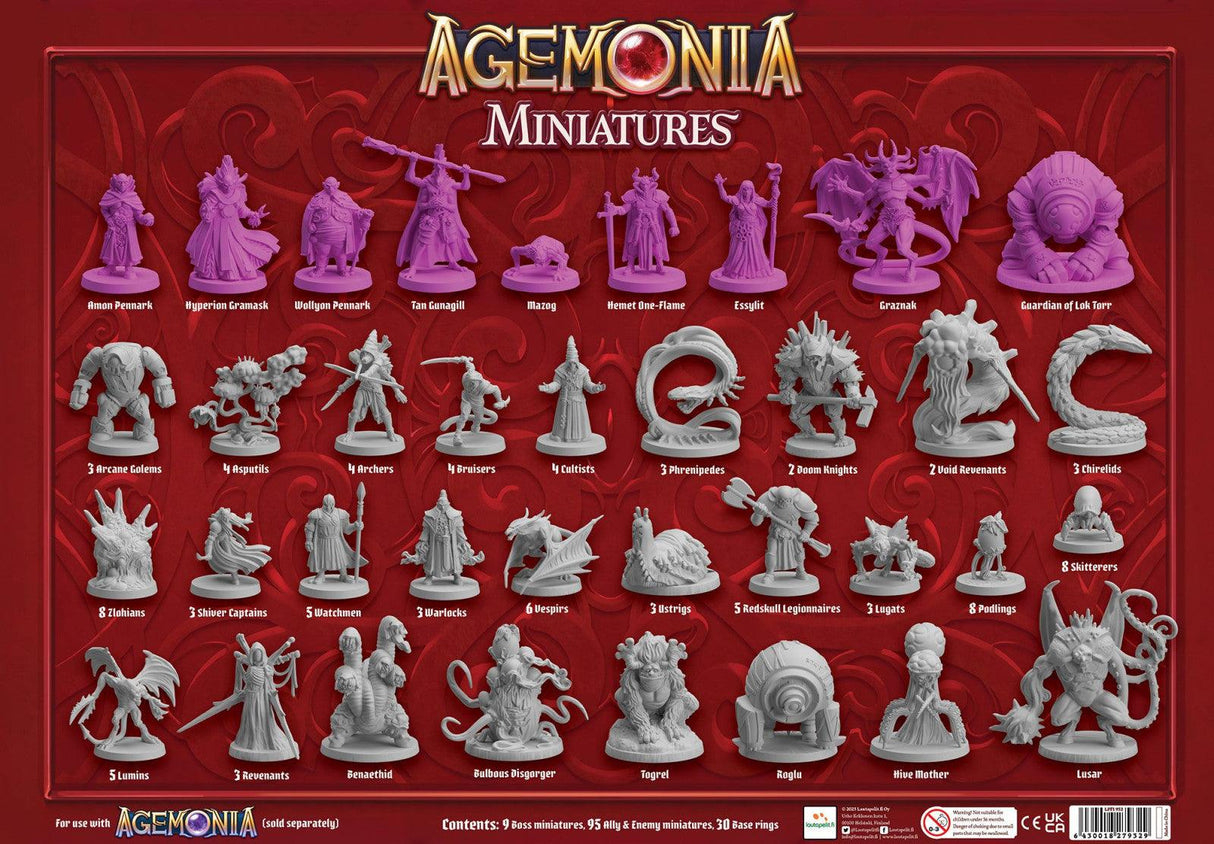 Agemonia Miniatures Pack - Gap Games