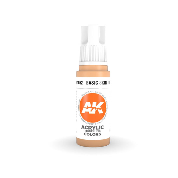 AK Interactive 3Gen Acrylics - Basic Skin Tone 17ml - Gap Games