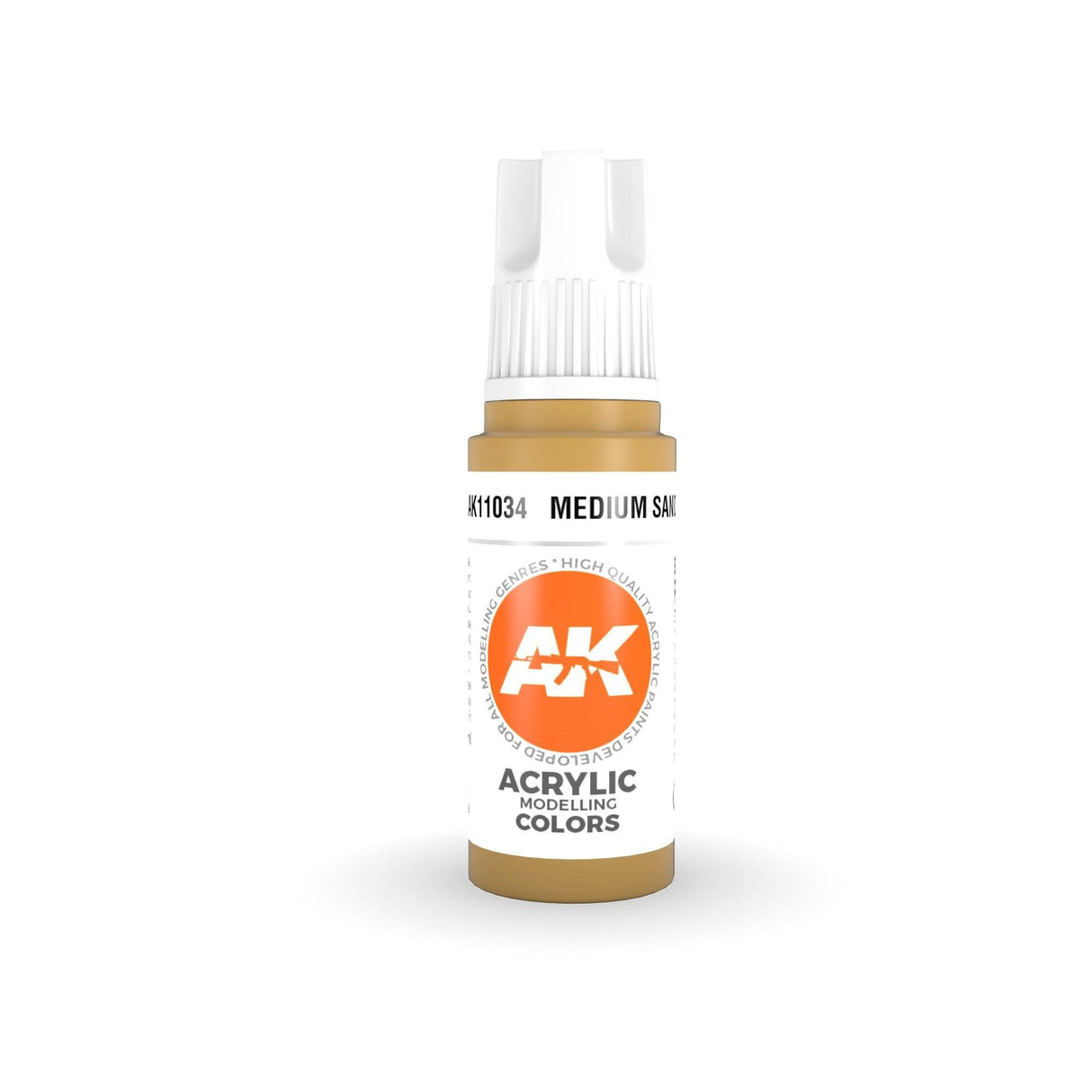 AK Interactive 3Gen Acrylics - Medium Sand 17ml - Gap Games