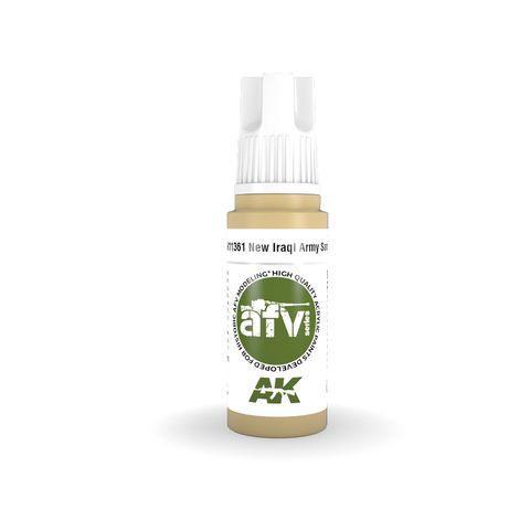 AK Interactive 3rd Gen Acrylic NEW IRAQI ARMY SAND - Gap Games