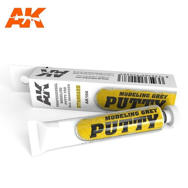 AK Interactive Auxiliaries - Modelling Grey Putty 20ml - Gap Games