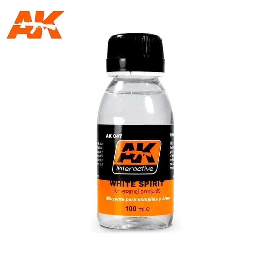 AK Interactive Auxiliaries - White Spirit 100 ml - Gap Games