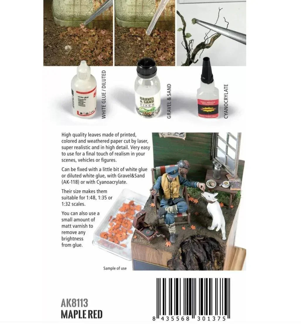 AK Interactive Vegetation - Maple Red 1/35 - Gap Games