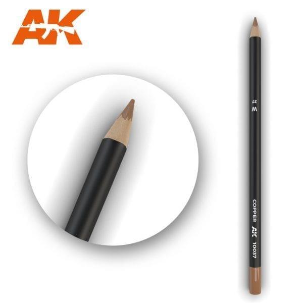 AK Interactive Weathering Pencils - Copper - Gap Games