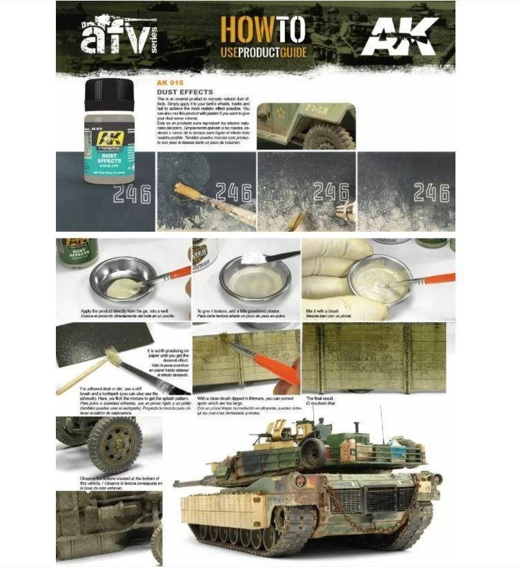 AK Interactive Weathering Products - Dust Effects - Gap Games