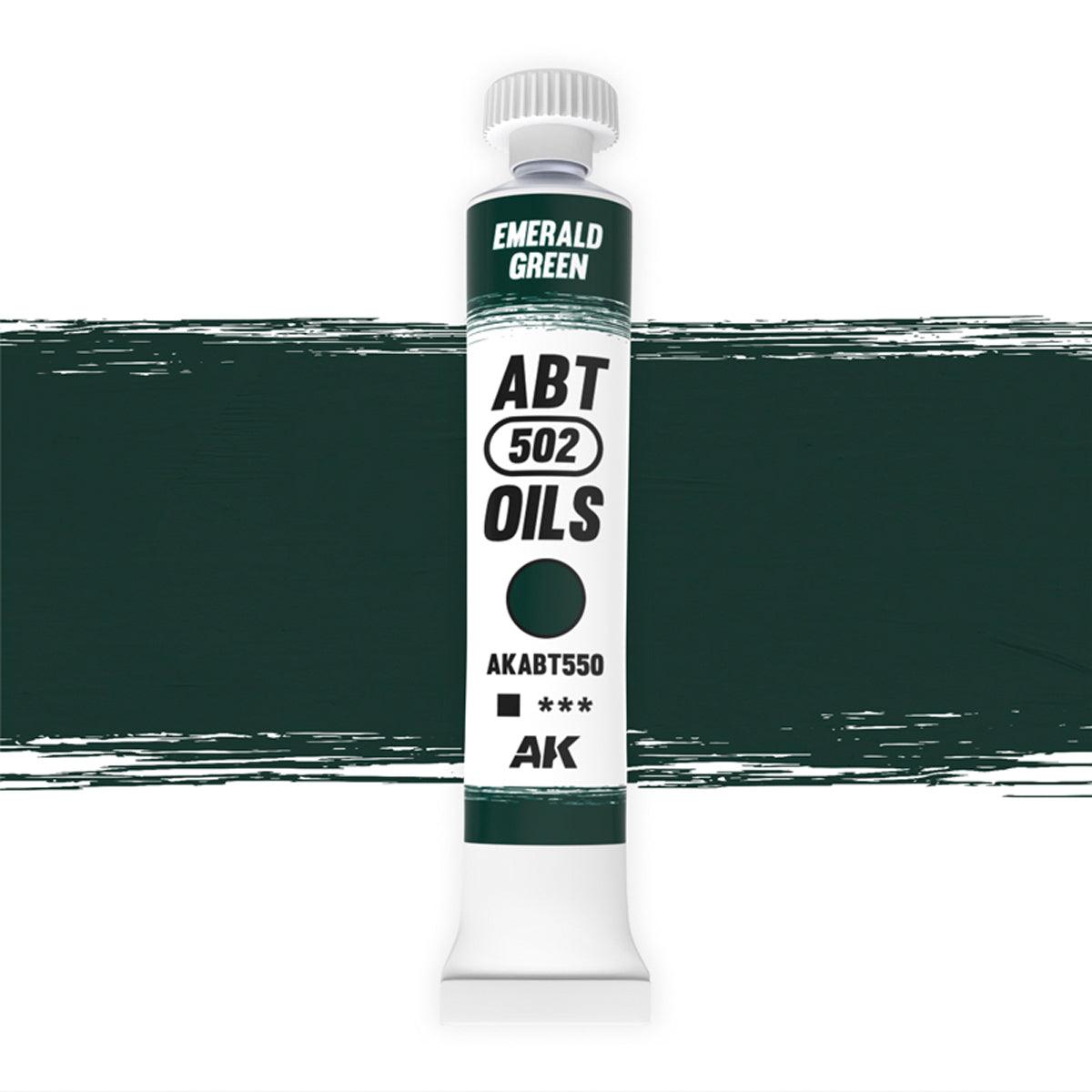 AK Interactive - Oils - Emerald Green 20ml