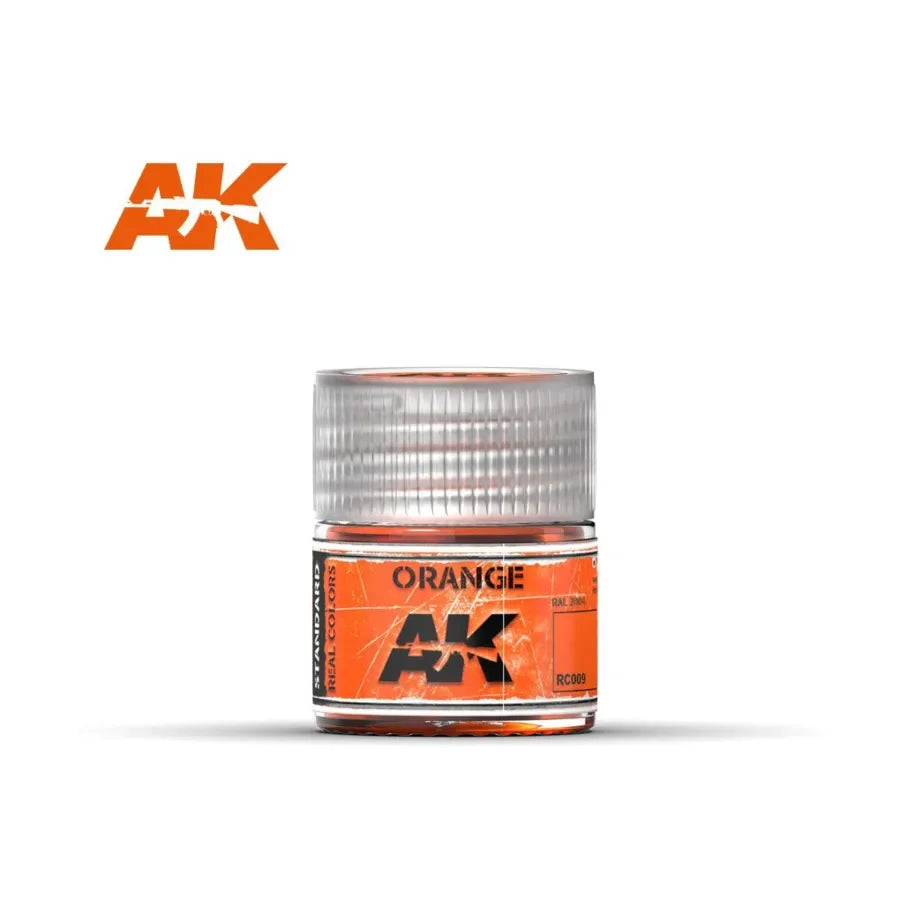 AK Interactive Real Colors - Acrylic Lacquer Paint 10ml bottle - Orange
