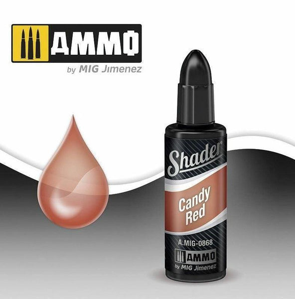 Ammo by MIG A.MIG-0868 Shader Candy Red 10ml - Gap Games