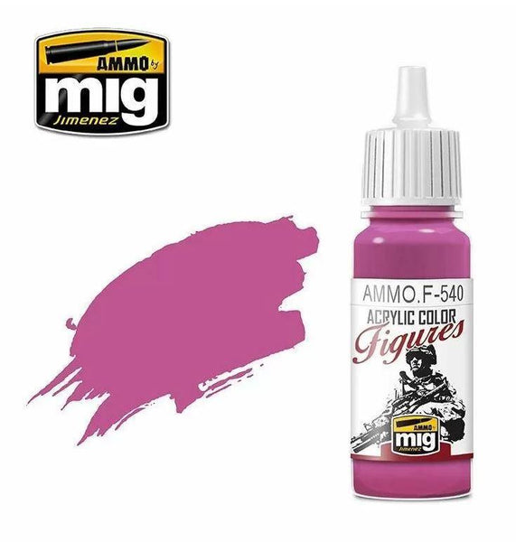 Ammo by MIG Figures Paints Magenta 17ml - Gap Games