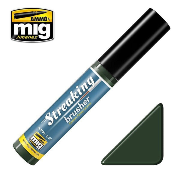 Ammo By MIG Green-grey grime Streakingbrusher - Gap Games
