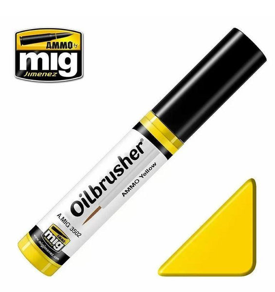 Ammo by MIG Oilbrusher Ammo Yellow - Gap Games