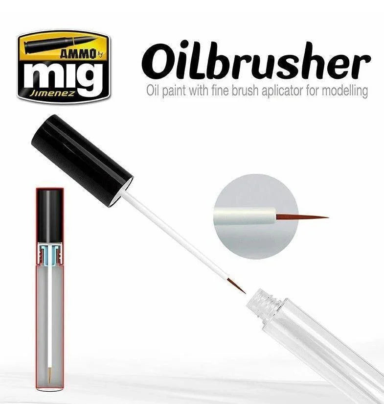 Ammo by MIG Oilbrusher Ochre - Gap Games