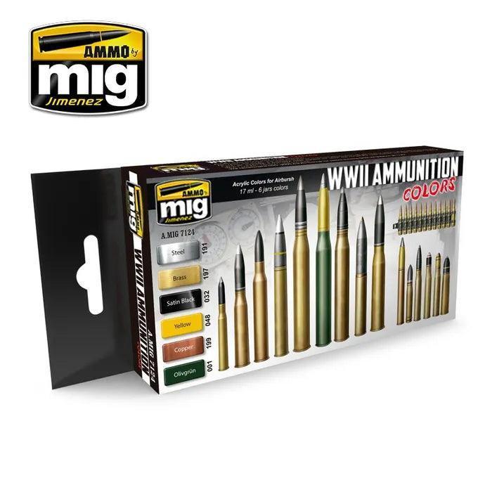 Ammo by MIG WWII Ammunition Colours Set - Gap Games