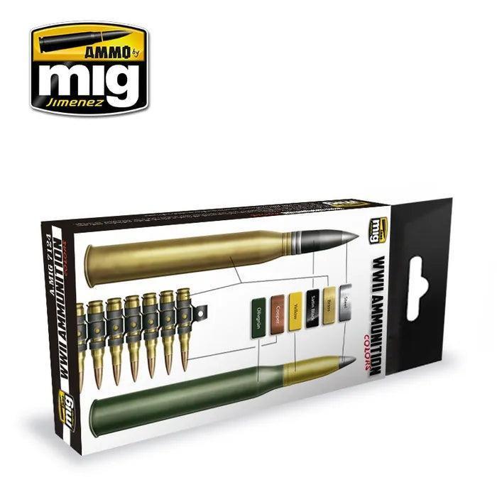 Ammo by MIG WWII Ammunition Colours Set - Gap Games