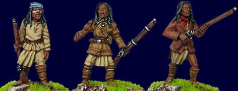 Artizan Wild West - AWW202 - Apache's with Rifles (3) - Gap Games