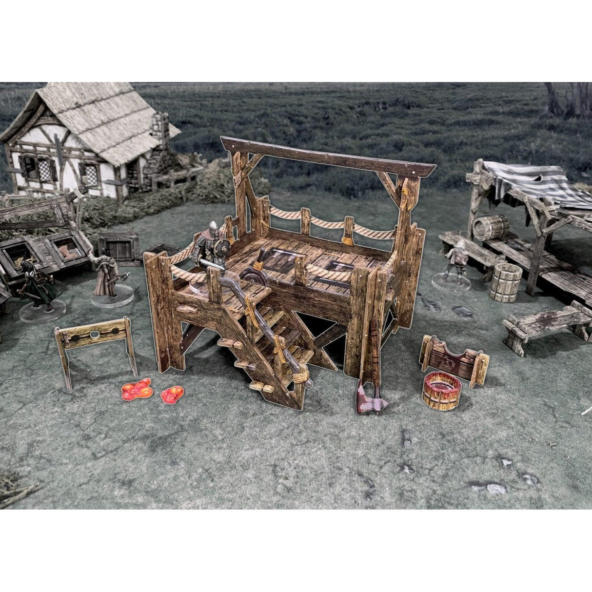 Battle Systems - Fantasy Wargames - Add-Ons - Gallows & Stocks - Gap Games