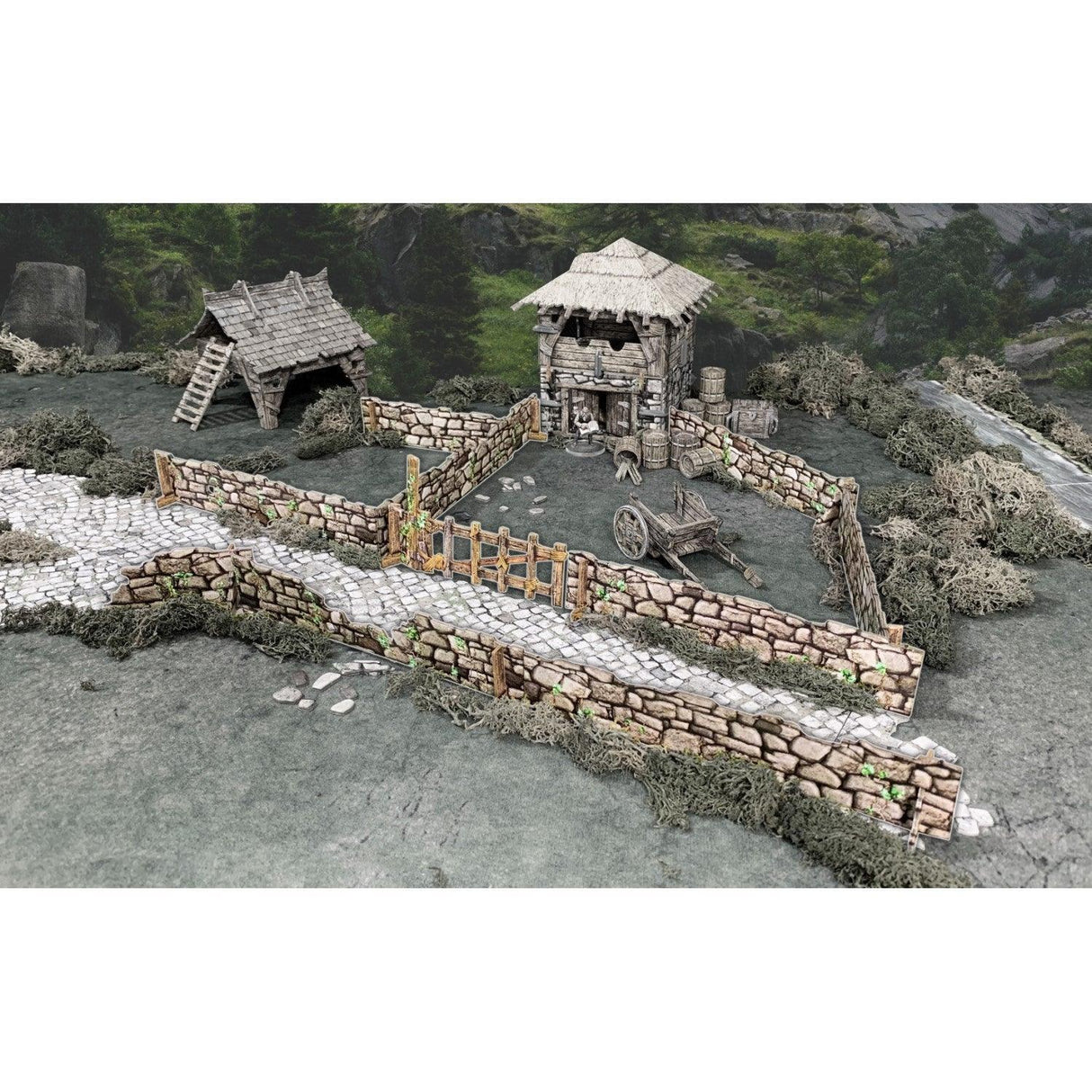 Battle Systems - Fantasy Wargames - Add-Ons - Stone Walls - Gap Games