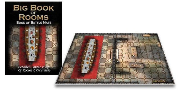 Big Book of Battle Mats - Rooms, Vaults & Chambers - Gap Games