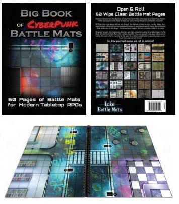 Big Book of CyberPunk Battle Mats - Gap Games