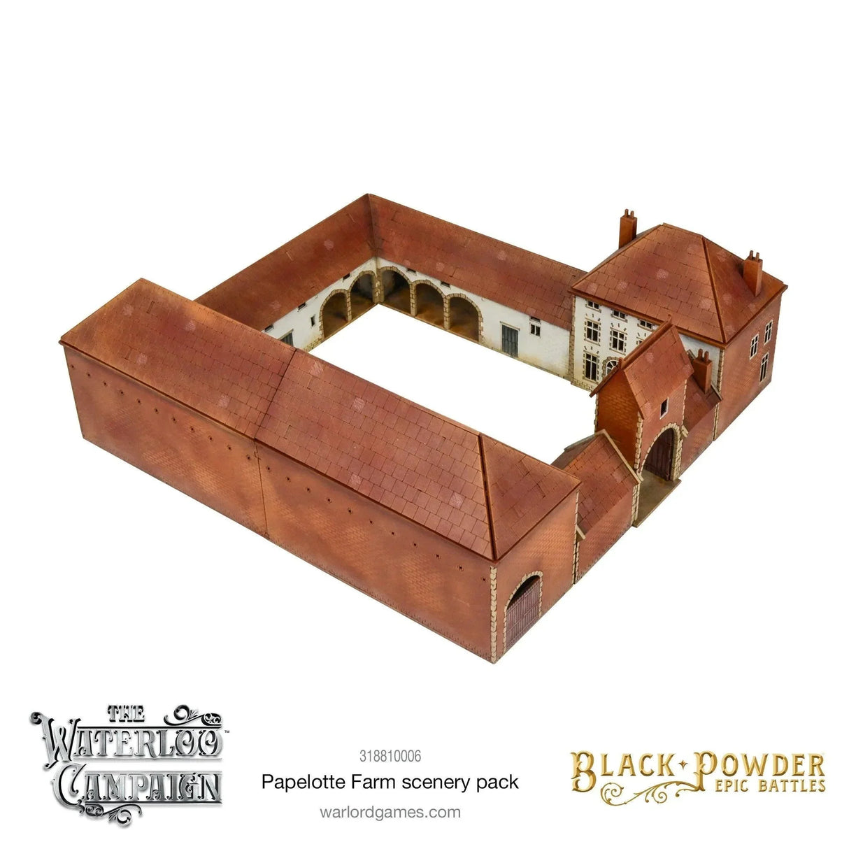 Black Powder Epic Battles - Waterloo: Papelotte Farm Scenery Pack - Gap Games