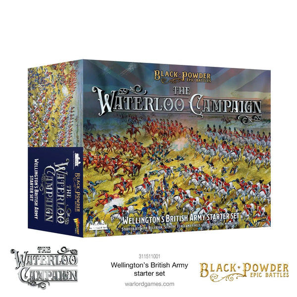 Black Powder Epic Battles: Waterloo - Wellington's British Starter Set - Gap Games