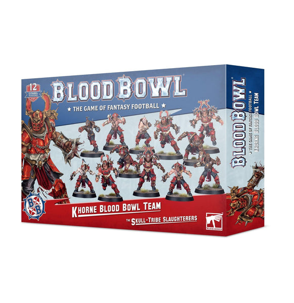 Blood Bowl: Khorne Team - The Skull-Tribe Slaughterers - Gap Games