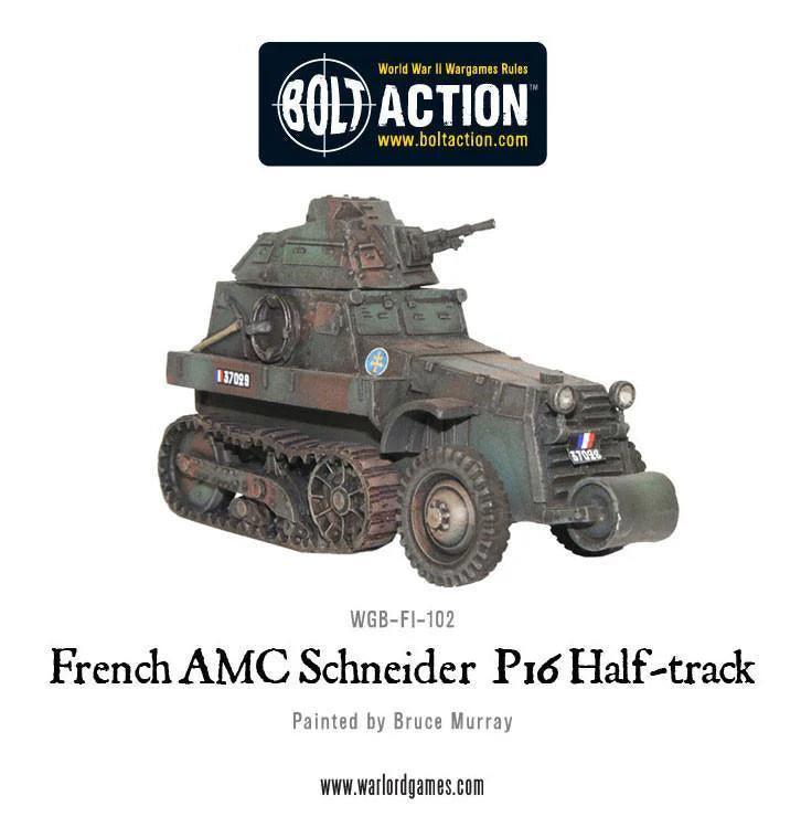 Bolt Action: AMC Schneider P16 Half-Track - Gap Games