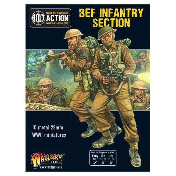 Bolt Action - BEF Infantry Section - Gap Games