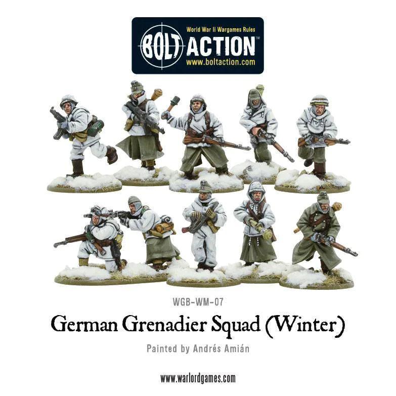 Bolt Action - German Grenadiers in Winter Clothing - Gap Games