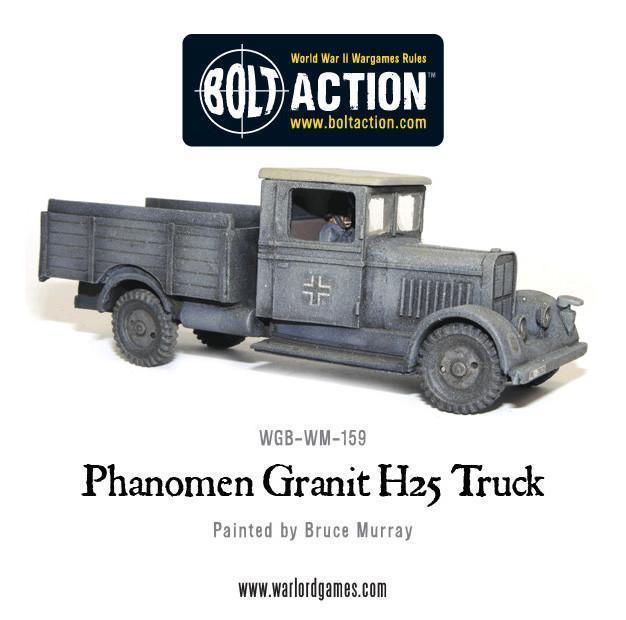 Bolt Action - German Phanomen Granit H25 Truck - Gap Games