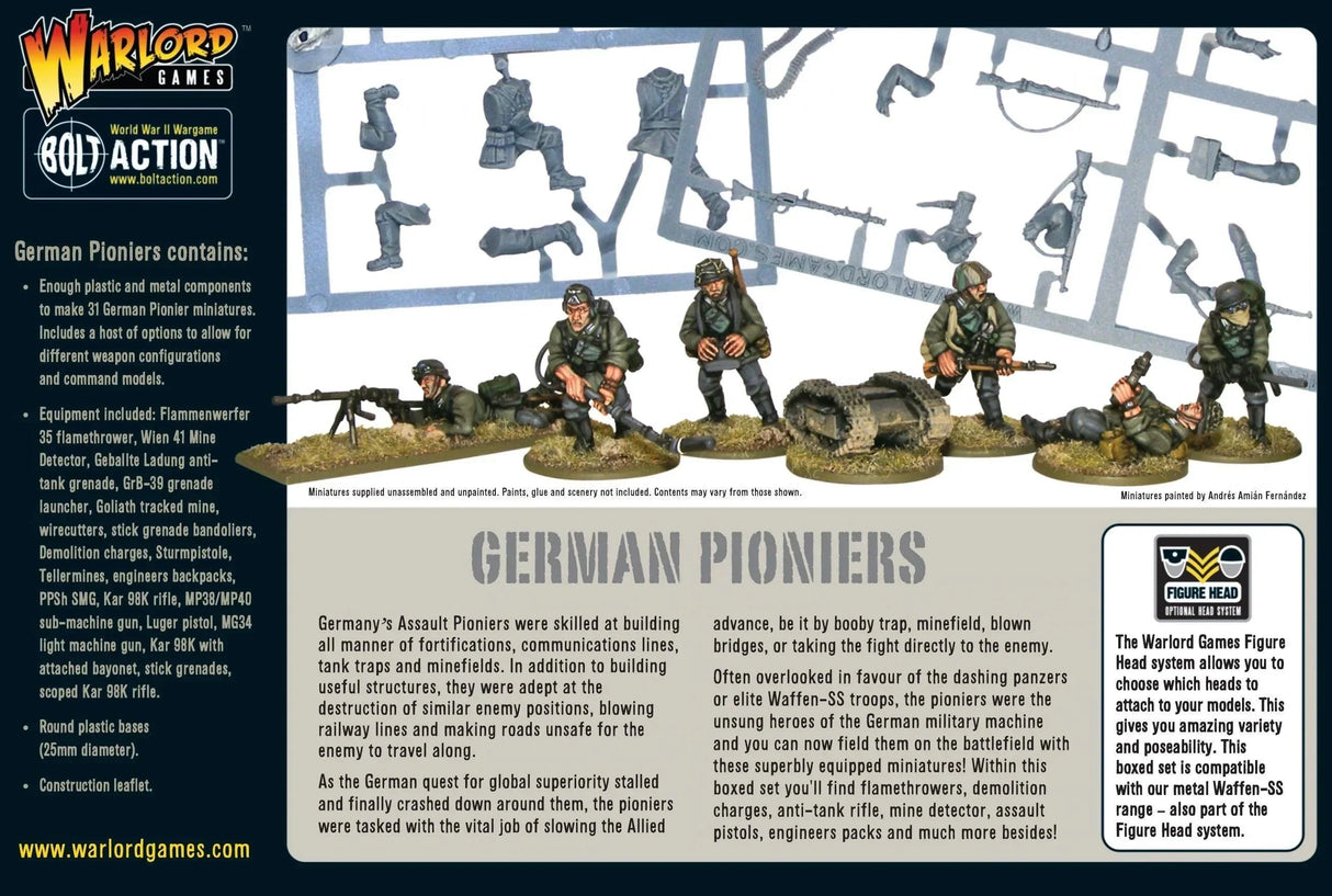 Bolt Action - German Pioniers - Gap Games