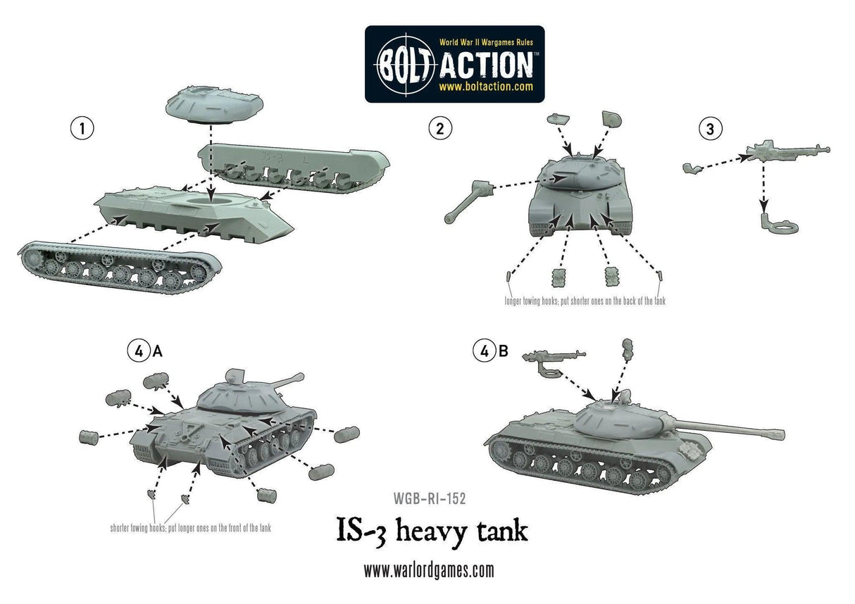 Bolt Action - IS-3 Heavy Tank - Gap Games