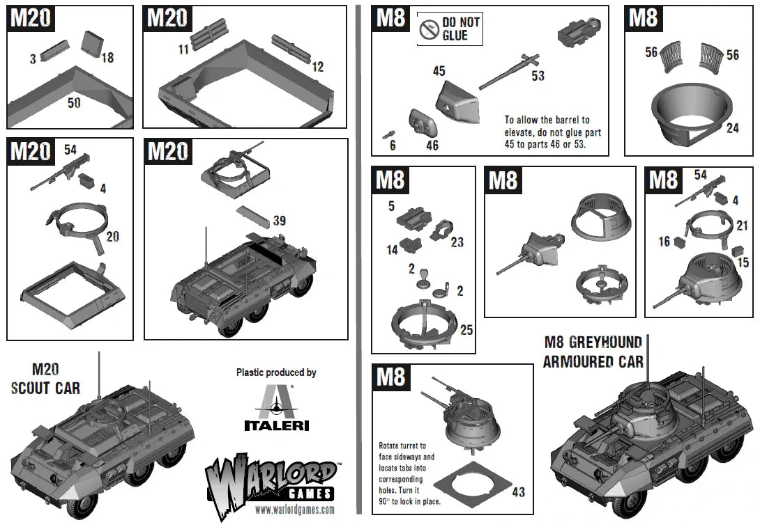 Bolt Action - M8/M20 Greyhound Scout Car - Gap Games
