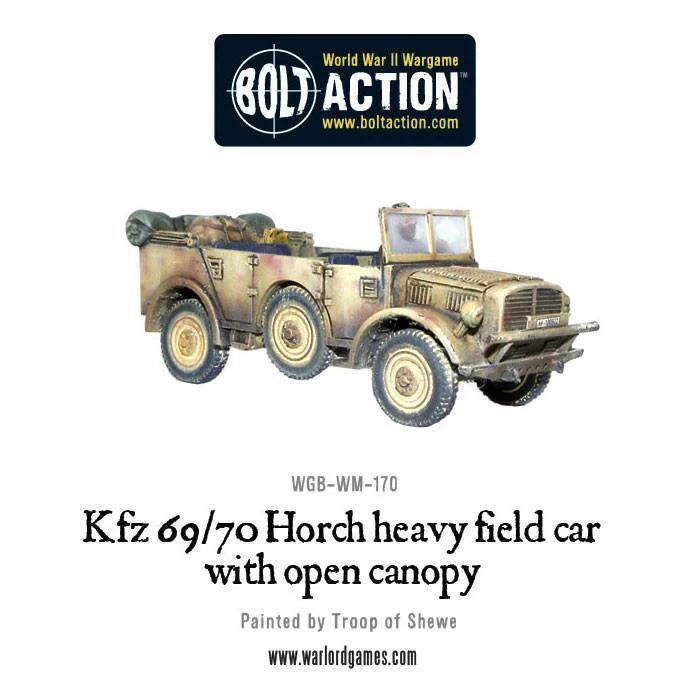 Bolt Action - Open-Topped Kfz 69/70 Horch 1a - Gap Games