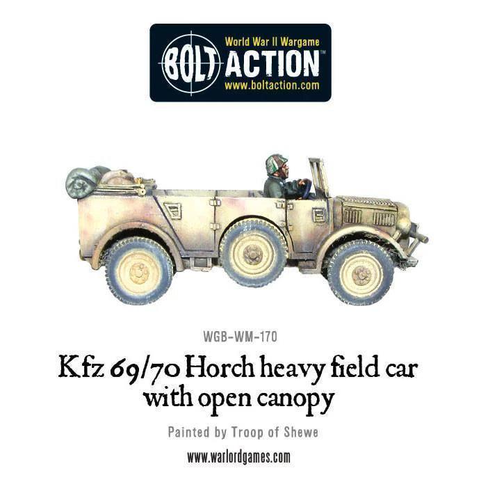 Bolt Action - Open-Topped Kfz 69/70 Horch 1a - Gap Games