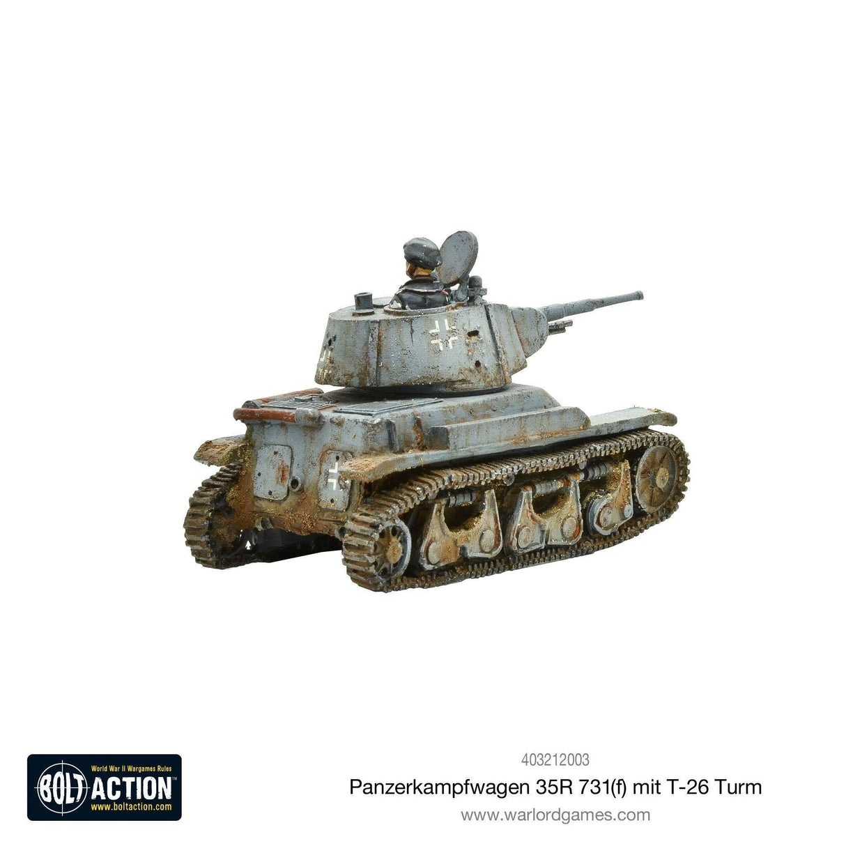 Bolt Action - Panzerkampfwagen 35R 731(F) Mit T-26 Turm - Gap Games
