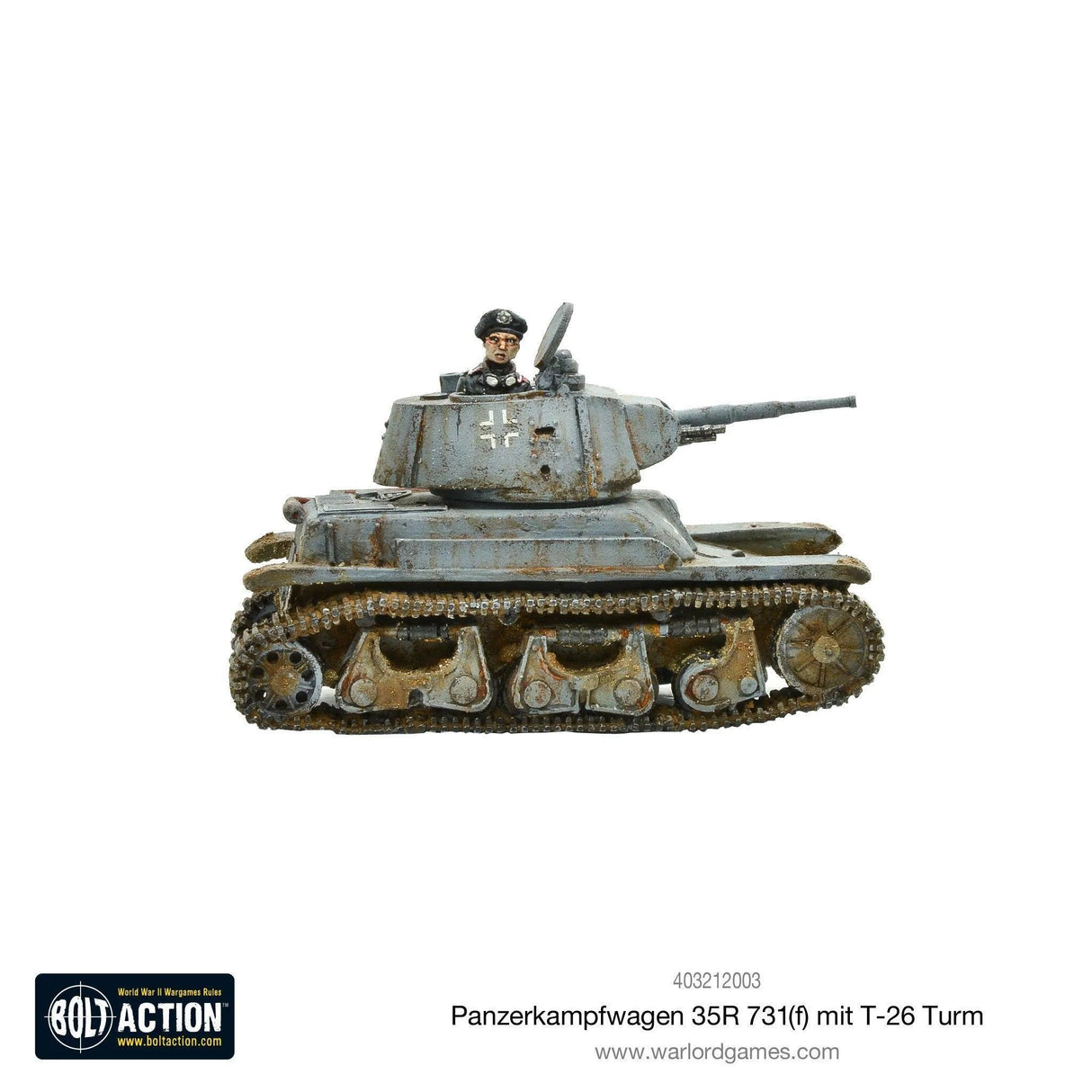 Bolt Action - Panzerkampfwagen 35R 731(F) Mit T-26 Turm - Gap Games