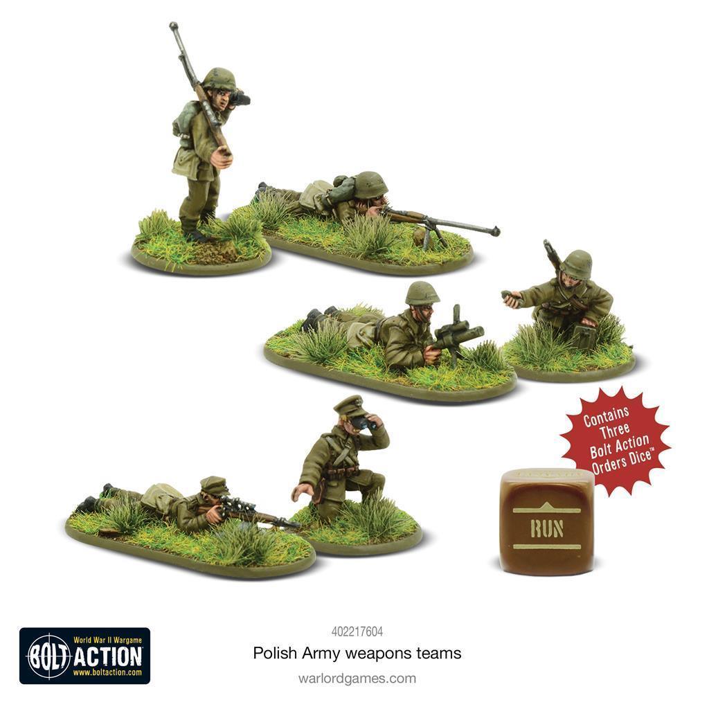 BOLT ACTION: Polish Army Weapons Teams - Gap Games