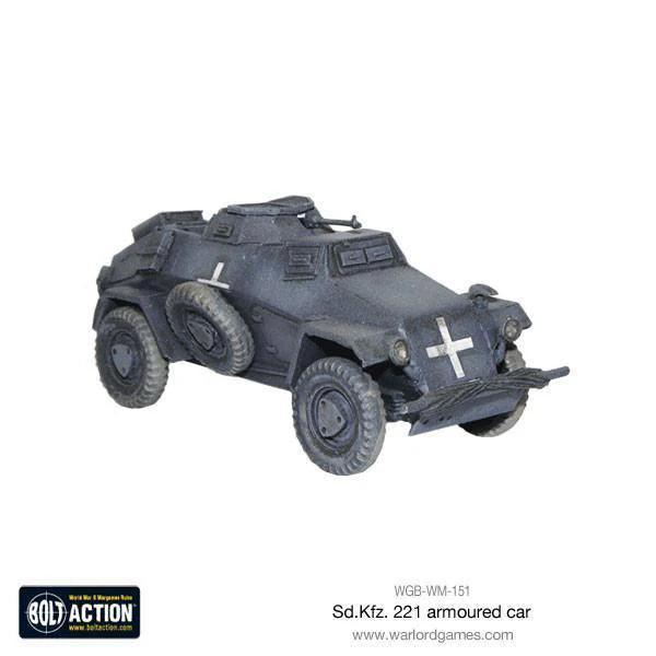 Bolt Action - Sd.Kfz 221 Armoured Car - Gap Games
