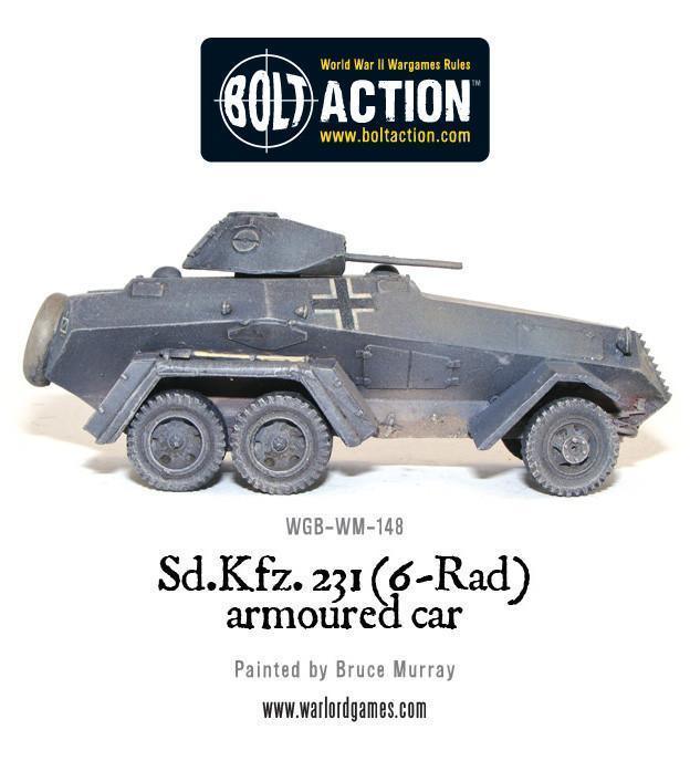 Bolt Action - Sd.Kfz 231 6-Rad Armoured Car - Gap Games