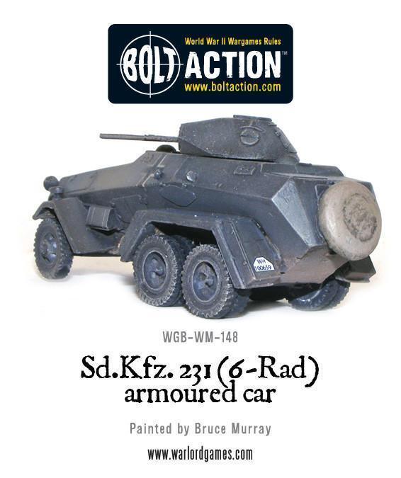 Bolt Action - Sd.Kfz 231 6-Rad Armoured Car - Gap Games