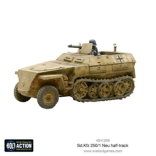 Bolt Action - Sd.Kfz 250/1 Neu Halftrack - Gap Games