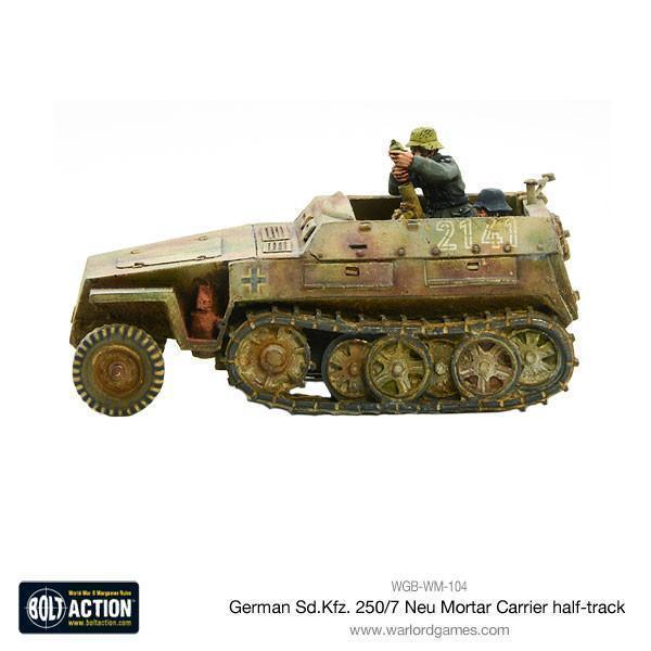 Bolt Action - Sd.Kfz 250/7 Neu Mortar Carrier Half Track - Gap Games